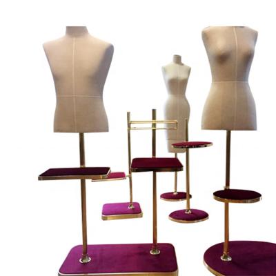 China Customized Design Eco - Friendly Material Display Racks For Clothing Store for sale