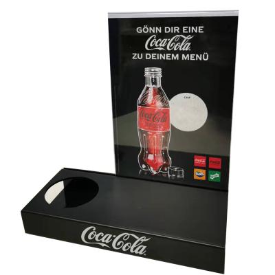 China New Design Eco-friendly COKE Bottle Glorifier Display for sale