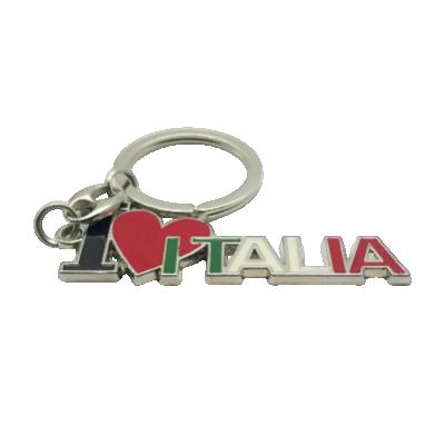 China Durable Italy Metal Key Chain, Metal Charm Key Chain For Souvenirs Gifts for sale