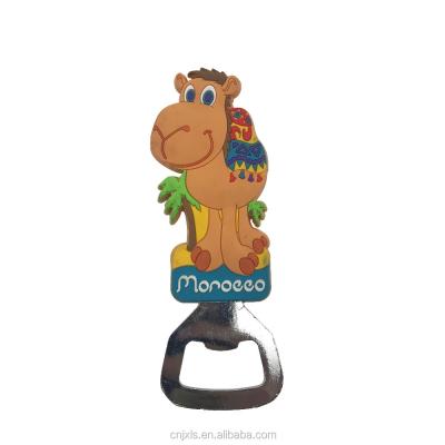 China Animal Camel Rubber Magnet With Opener, Morocco Fridge Magnet, Rubber Fridge Magnet For Souvenir Gifts for sale