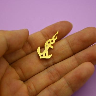 China CLASSIC Custom Charm Archery Jewelry Accessories Music Gold Plating Pendant 18K 24K Laser Cut Stainless Steel Pendant for sale