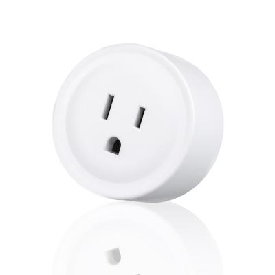 China US Plug Tuya Smart Life Google Wireless Standard Residential / Multi-Purpose Amazon Alexa Mini WiFi Smart Plug for sale