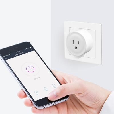 China Home Standard Residential/Multipurpose Amazon Alexa WiFi Wireless USA Mini WiFi Smart Plug by Wonplug USA Tuya Google for sale