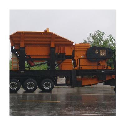 China Crusher Factory China Suppliers Mobile Ore Production Equipment Diesel Engine Mobile Stone Crusher Machine for sale