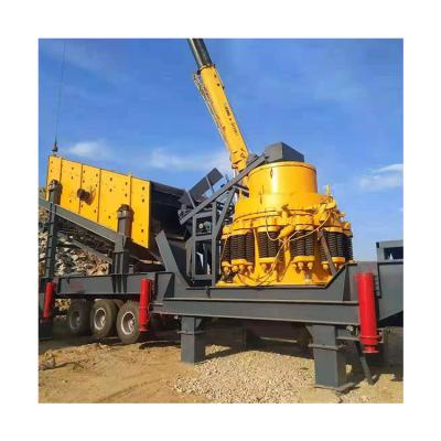 China High quality hot sale mobile crusher factory high quality crushing production line small mobile stone crusher crushing plant for sale