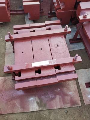 China Construction worksÂ   Manganese Casting Jaw Crusher Spare Parts Liner Plate , Cheek Plate for sale