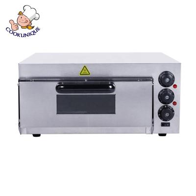 China Electric commercial bakery single deck countertop pizza oven for sale for sale