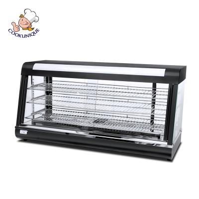 China Factory Price Painted Iron And Stainles Steel 201 Electric Food Warmer Display Restaurant Food Warmer Showcase for sale