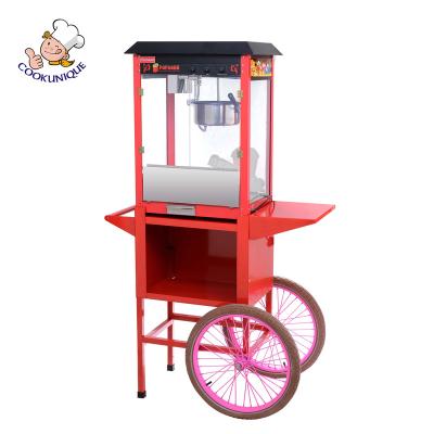 China Commercial Bakery Popcorn Machine Electric Popcorn Machine With Trolley for sale