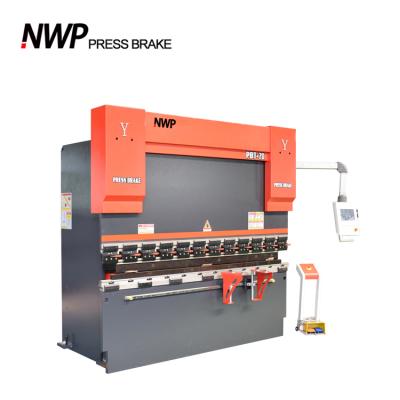 China Building Material Shops WC67K-100 Ton 2500mm Ton 2500mm Metal Bending Bend Hydraulic Press Brake CNC Machine for sale