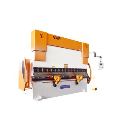 China Nanjing Weipu 100tons 3200mm metal cnc hydraulic press brake from building material stores for sale for sale