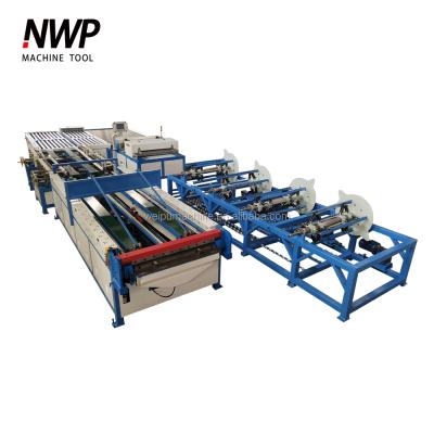 China Building material store manufacturer supply U to form automatic duct production line 5 automatic sheet bending machine on sale for sale