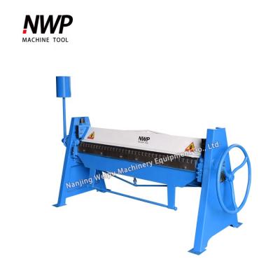 China High Quality Machinery Repair Shops Sheet Metal Bending Machine In 2500mm Length Manual Press Brake For Rectangular Ducts for sale