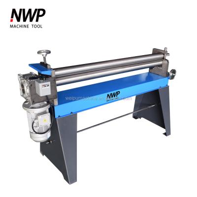 China Building Material Stores NWP Brand Electric 3 Roll Rolling Bending Machine For Sheet Ducts for sale