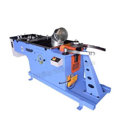 China Power Supply Pipe Metal Hydraulic Spiral Round Elbow Making Machine Round Conduit Elbow Bending Machine for sale