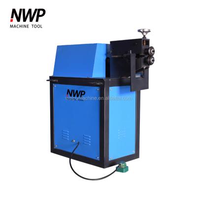 China Construction Material Stores Electric Rotary Beading Machine Edge Pressing Machine Round Tube Flanging Machine for sale