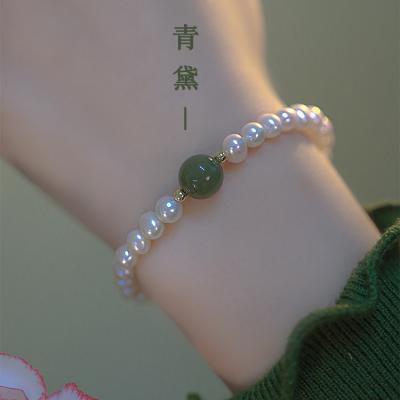 China Soft Opal Pearl Transfer Beads Minority Institut Statistics Bracelet of Design 2021 New Pearl Casual/Sports Female Friends for sale