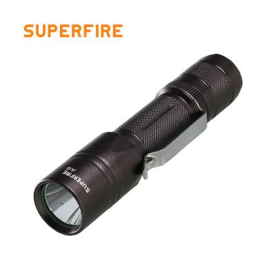 China High Power 10W 1100lumens Supfire Torch Light High Power Torch Light Rechargeable Flashlight Tactical Led Torch Mini Torch for sale