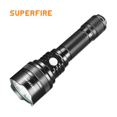 Cina CREE 10w SupFire Torch Light Aluminum Rechargeable Magnetic Led Flashlight 1000lm High Light Powerful Five Modes Tactical Flashlights in vendita