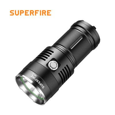 China Large Tactical Flashlight Using 4x18650 Rechargeable Flashlight Torch Light Waterproof Led Powerful LED Flashlights zu verkaufen