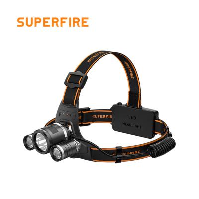 China High Brightness Headlight For Mine Of USB Rechargeable With Long Threr XPE Outdoor Led Headlamps Lights Head Running Lamps Te koop