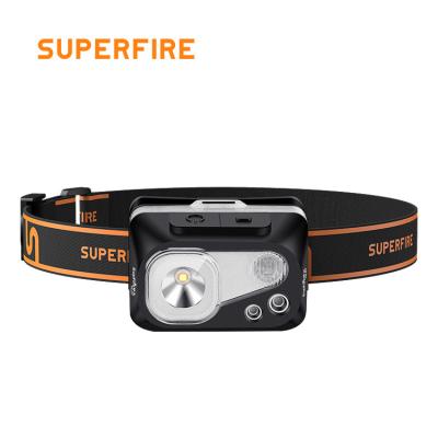 中国 Convenient Led Head Lamp Waterproof IP67 Led Head Light Rechargeable AAA Headlamp Torch 45 Degree Fishing Working Led Headlamps 販売のため