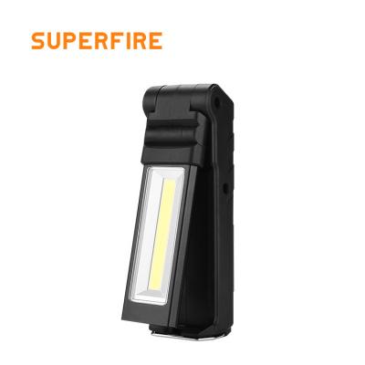 China Portable High Quality LED Tool Light Magnetic Rotating Light with Magnet and Hook Car Repair COB Work Light Lamp Te koop