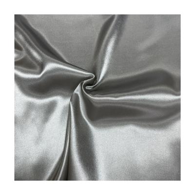 China Durable woven polyester fabric soft and comfortable material satin fabric for sale