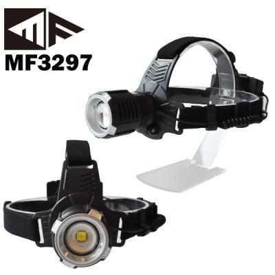 China 1000 Lumens Rechargeable Camping LED Headlight Strong Power With Zoom Function for sale