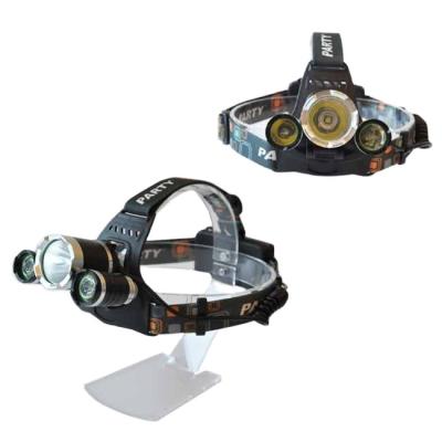 China Super Bright Miner 600 Rechargeable Mining Light Head Lamp 18650 Lumens 2PCS Emergency Battery Cable for sale