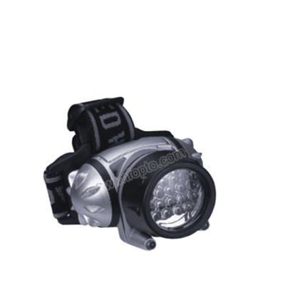 China Head Lamp For Hunting And Mining Hot Sale 18+2 Led Red Fishing Headlight Induction Helmet Light With Dry Battery 3 X AAA ABS Forester Headlight Torch for sale