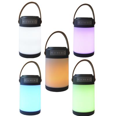 China Long Worktime Light Color Changeable Tent Lanterns Camping Rechargeable Lanterns With Blueteeth for sale