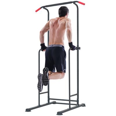 China Bodybuilding Fitness Pull Up Dip Station Tower Power Bar Rack Stand Workout Squat Exercise Fitness for sale