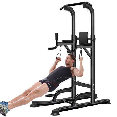 China PU Leg Raise Sports Strength Equipment Gym Dip Chin Aid Pull Up Station for sale