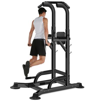 China 2019 New Design Bodybuilding Dip Station Integrated Gym Trainer Pull Up Power Tower for sale