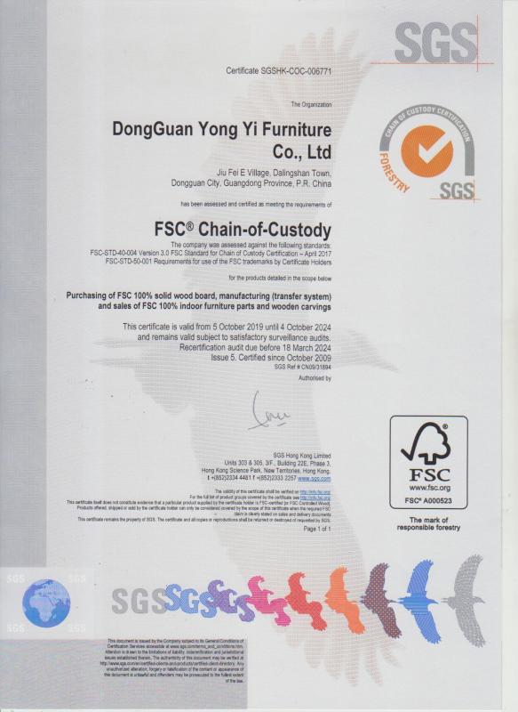 FSC - EFS Furniture Co., Ltd.