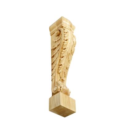 China Contemporary Antique Cheapest Decorative Hand Carving Wooden Braces for sale