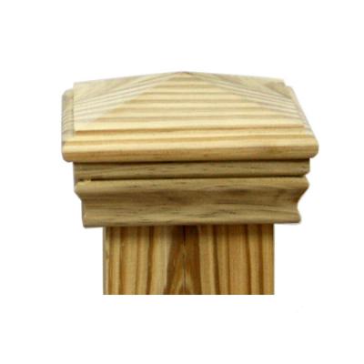 China Modern Fashionable Decorative Flat Surface Post Cap For Fence Post for sale