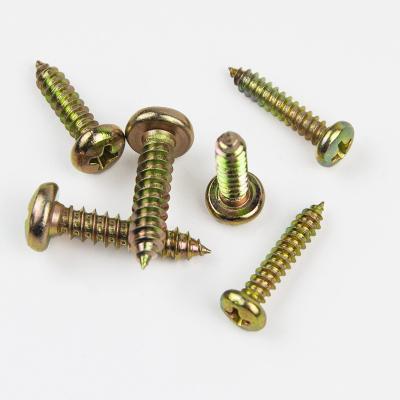 China Metric Cross Head Galvanized Cross Recessed Self Tapping Screw Bolts for sale