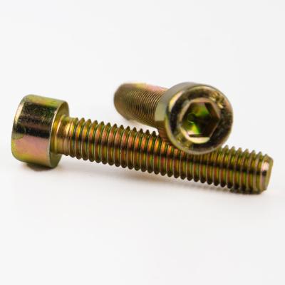 China HEX Zinc Hexagon Socket Hex Head Flange Screws Metric Hex Socket Cap Screws for sale