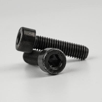 China Black Finish Galvanized Steel Hexagon Socket Head Cap Screws for sale