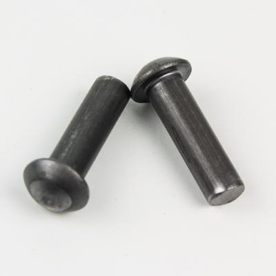 China Car Fasteners China Natural Color Round Head Half Solid Rivet for sale