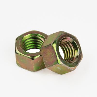 China Heavy Industry Factory Hex Nut Iron Custom Hex Nut All Metal Hex Lock Nut for sale