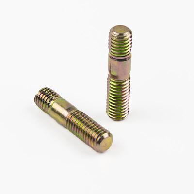 China General Industry Galvanized Metal Galvanized Steel Bolt-Nut Round Head Nut Threaded Rod Stud Bolts for sale