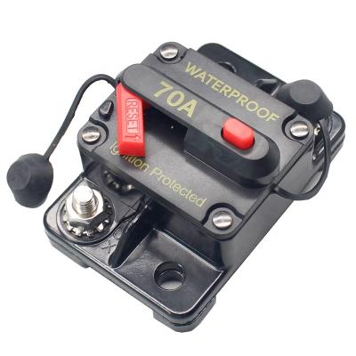 China 50A 60A 80A 100A 120A 150A 200A 250A 300A Amp 12V/24V/42V Audio Boats Car Automobile Marine Boat DC Circuit Breaker for sale