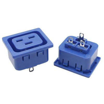 China IEC CONNECTOR EN60320 C19 spot ac power socket bs-c19 industrial PDU socket for sale