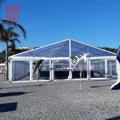 China Wedding Vendor 10x25 10x40 Transparent Wedding Marquee Tent for sale