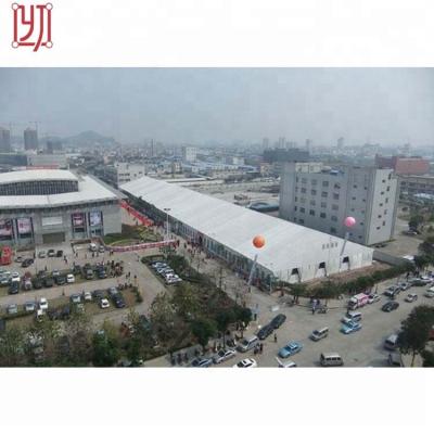 China Wedding Yijin 40x40m 3000 seater white art exhibition tent for outdoor exhibition for sale