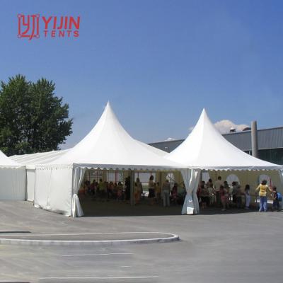 China Wedding 3x3M 4x4M 5x5M White PVC Pagoda Tent With Low Price for sale