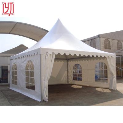 China Wedding 10x10 PVC Waterproof Aluminum White Pagoda Luxury Tent for sale